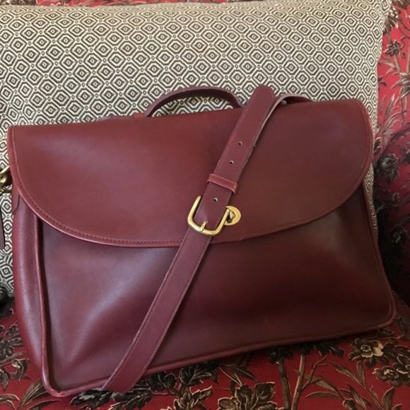 RARE COACH LARGE BRIEF VTG NWOT - Picture 1 of 6